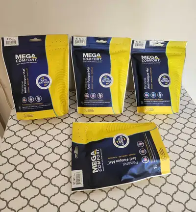 NEW!! NEVER BEEN USED!! Mega Comfort Personal Anti-Fatigue Mat Shoe Insole ◇ Size: Mens 8-9 Womens 1...