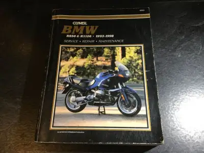 1993-1998 BMW R850 & R1100 Clymer Service Repair Maintenance Manual Contents: CHAPTER ONE / GENERAL...