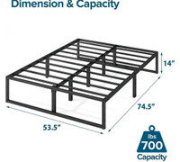 Bed frame very strong