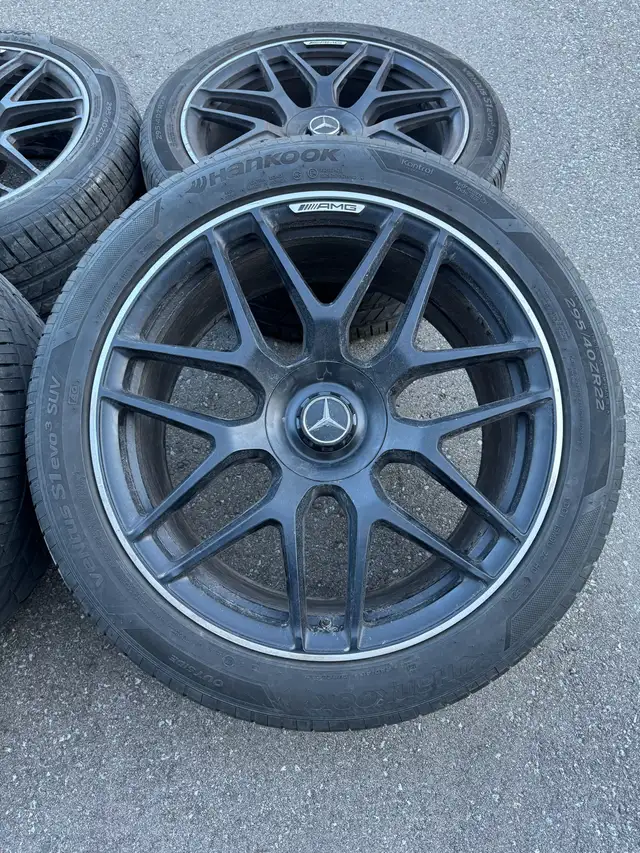 Almost New Original 22" Summer Package Mercedes G550 & G63 in Tires & Rims in City of Toronto - Image 4