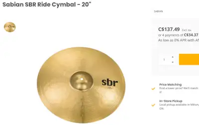 RIDE CYMBAL, View more
