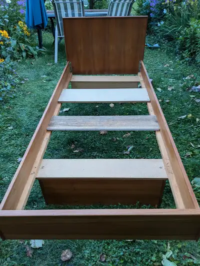 Twin BED - CHILD SIZED TEAK, View more