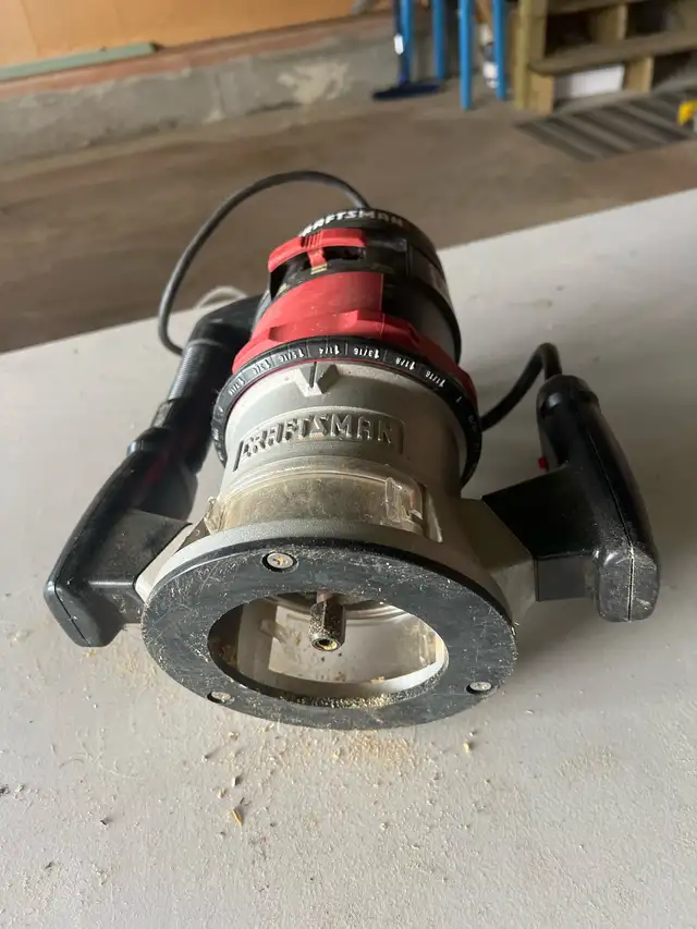 Craftsman 1/4” router in Power Tools in Edmonton - Image 4