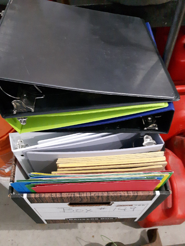 Binders and folders in new condition in Other Business & Industrial in Peterborough