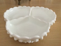 FENTON HOBNAIL MILK GLASS