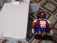 M and M,s Nutcracker Soldier penny bank
