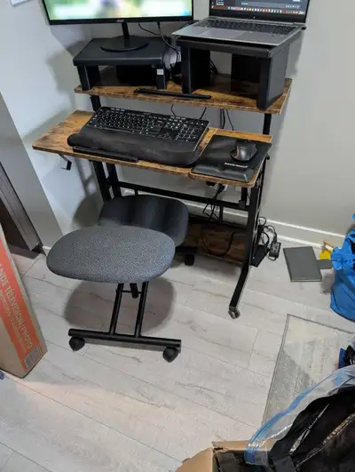 sit stand adjustable desk, View more