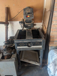 Pedestal saw