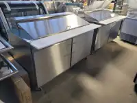 Brand New 48" Wide Megatop Refrigerated Sandwich Prep Table