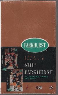 1991-92 PARKHURST … SERIES 2 … BOX … (CASE 20=$690) … HASEK RC?