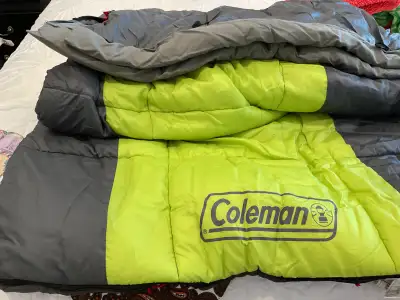 Coleman sleeping bag, View more