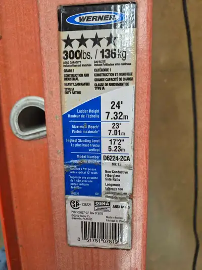 Werner 24-ft Ladder, View more