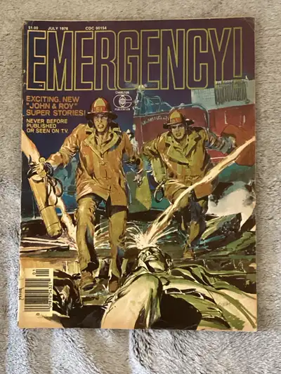 Comic Book - Emergency - July 1976 Voir mes autres annonces - See my other adds