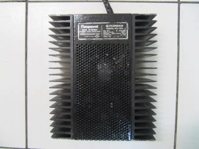 Classic Rare 1st Generation Pioneer GM-120 ComponentCarAmp 1980s in Arts & Collectibles in Mississauga / Peel Region - Image 4