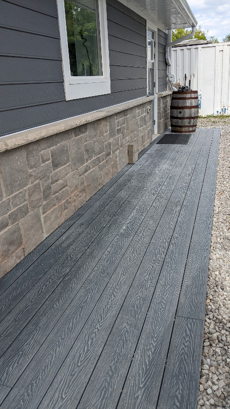 GTA New Grey Composite Deck Boards in Decks & Fences in Mississauga / Peel Region