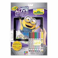 NEW: 3 x Crayola Color Alive Minions - $10 only
