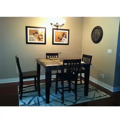 Solid Wood Dining Set and Sideboard, View more