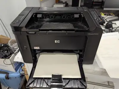 HP LaserJet Pro P1606dn Printer in good working condition, View more