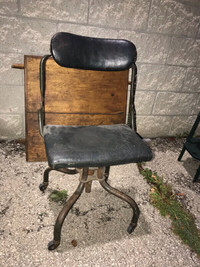 UNIQUE RARE VINTAGE MILITARY CHAIR COMPLETE STUNNING LINES USAAF