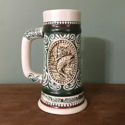 Avon miniature stein, hunting & fishing, View more