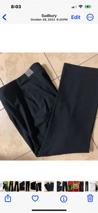 Women’s Black New Pants 