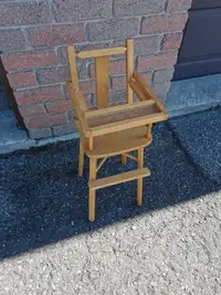 Wooden Doll high chair