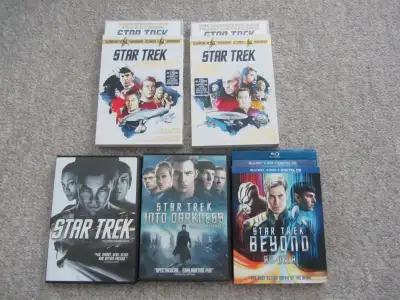 Star Trek Movies on DVD/Blu-Ray - TOS, TNG, & Remakes, View more