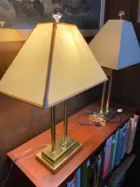 Lamps Set of 2 with lamp shades