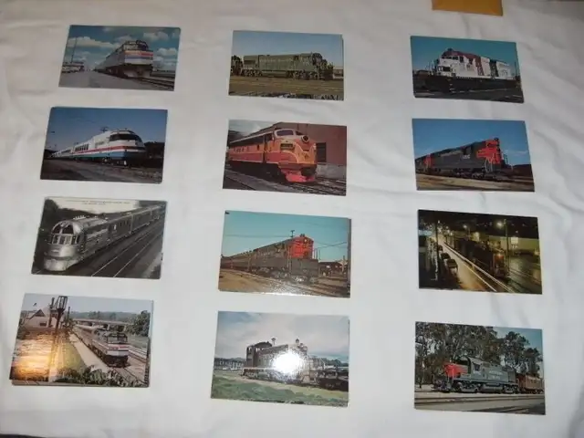 Belle collection de fiches de trains standard in Arts & Collectibles in Edmundston - Image 4