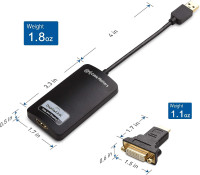 Cable Matters DisplayLink USB 3 to HDMI Adapter