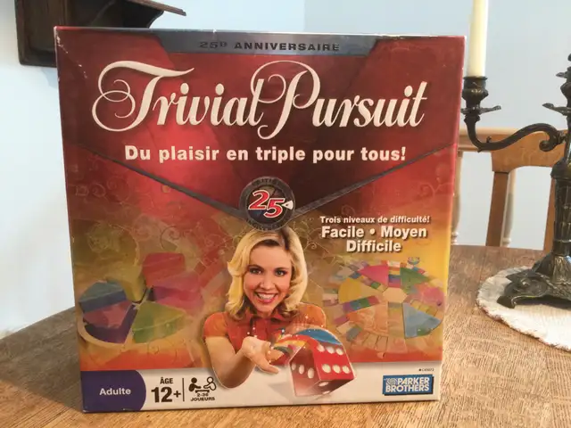 Jeu Misez Juste Trivial Pursuit comme Neuf in Toys & Games in Laval / North Shore - Image 4