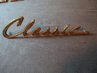 VINTAGE CLASSIC AUTOMOBILE NAME PLATE-1960/70S-COLLECTIBLE!