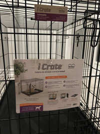 Dog Crate | MidWest iCrate Double Door Folding Metal