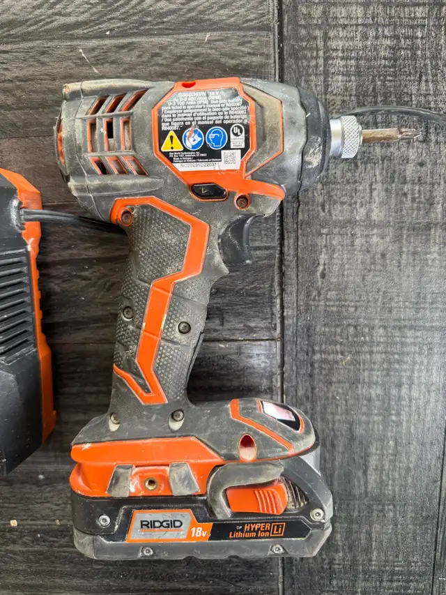 Ridgid 18V Impact Driver With Battery And Charger in Power Tools in City of Toronto - Image 3