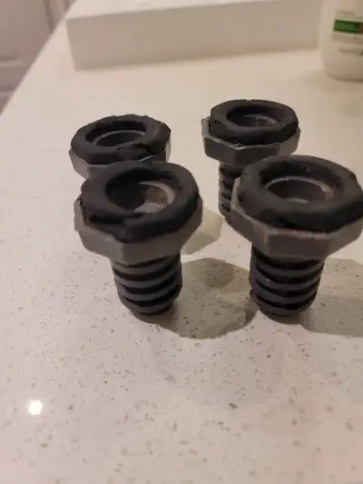 This part is a Samsung OEM Leg Adjust. Samsung Appliance Parts and Accessories. Samsung Washer or Dr...