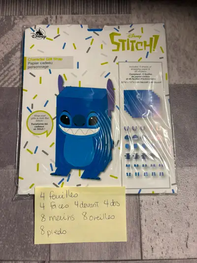 Stitch papier emballage (4), View more