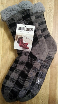 Men's Clothing - NEW - Muk Luks Cabin Socks - Size L/XL (11-13)