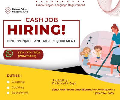 House Assistant and babysitter Needed Schedule to be discussed based on availability - Please apply....