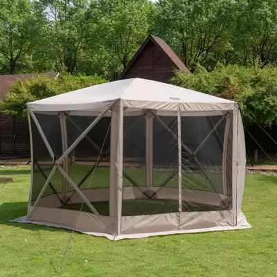 Pop-Up Screen Tent House Quick Setup, UV Protection, Spacious Sh, View more