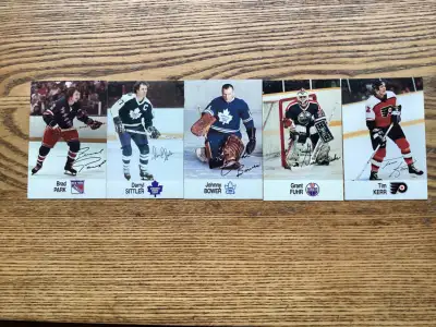 5. 1988-89 ESSO ALL-STARS NHL Cards #’s 4, 12, 34, 44 & 404 !, View more