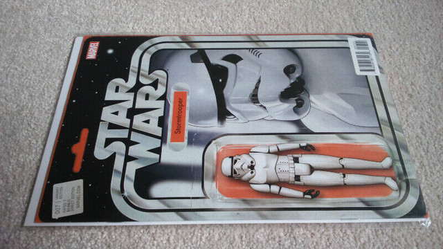 Star Wars #7 Comic - Stormtrooper Action Figure Variant Cover in Comics & Graphic Novels in Mississauga / Peel Region - Image 2
