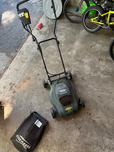 Yardworks 14-inch 8A Electric Lawn Mower, View more