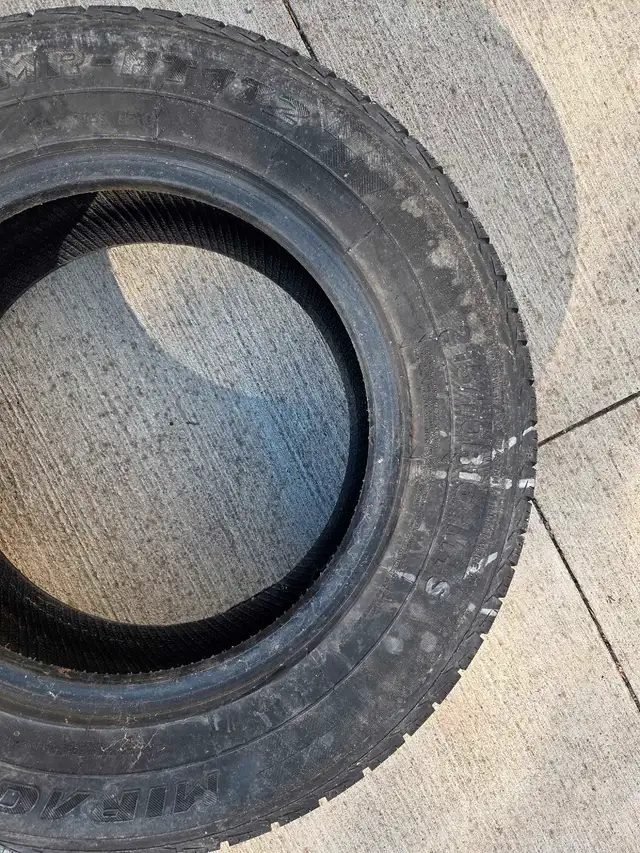 4 MICHELIN Winter Used Tires like new WITH RIMS in Tires & Rims in Mississauga / Peel Region - Image 3