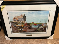 Selection of sample framed pictures