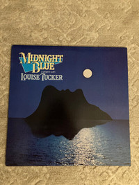 Vinyl Record LP- Louise Tucker- Midnight Blue