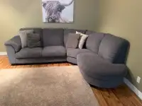 Big comfy sectional sofa couch