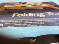 Folding tray