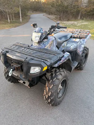 - Just received full maintenance at the shop - Includes Plow - Winch - Battery installed 2024 - New...