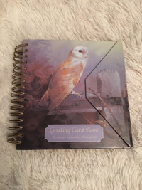 Brand New Greeting Card/Address Book - Birds