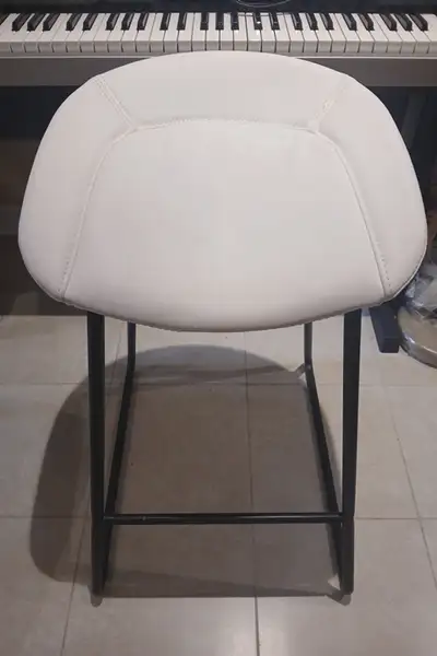 White Bar Stool Chair, View more